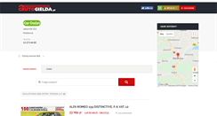 Desktop Screenshot of caroutlet.autogielda.pl