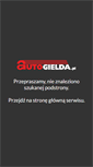Mobile Screenshot of maszyny.autogielda.pl