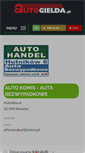 Mobile Screenshot of hutnikow.autogielda.pl